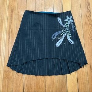 Embroidered Vintage Anthropologie Skirt - Ruth